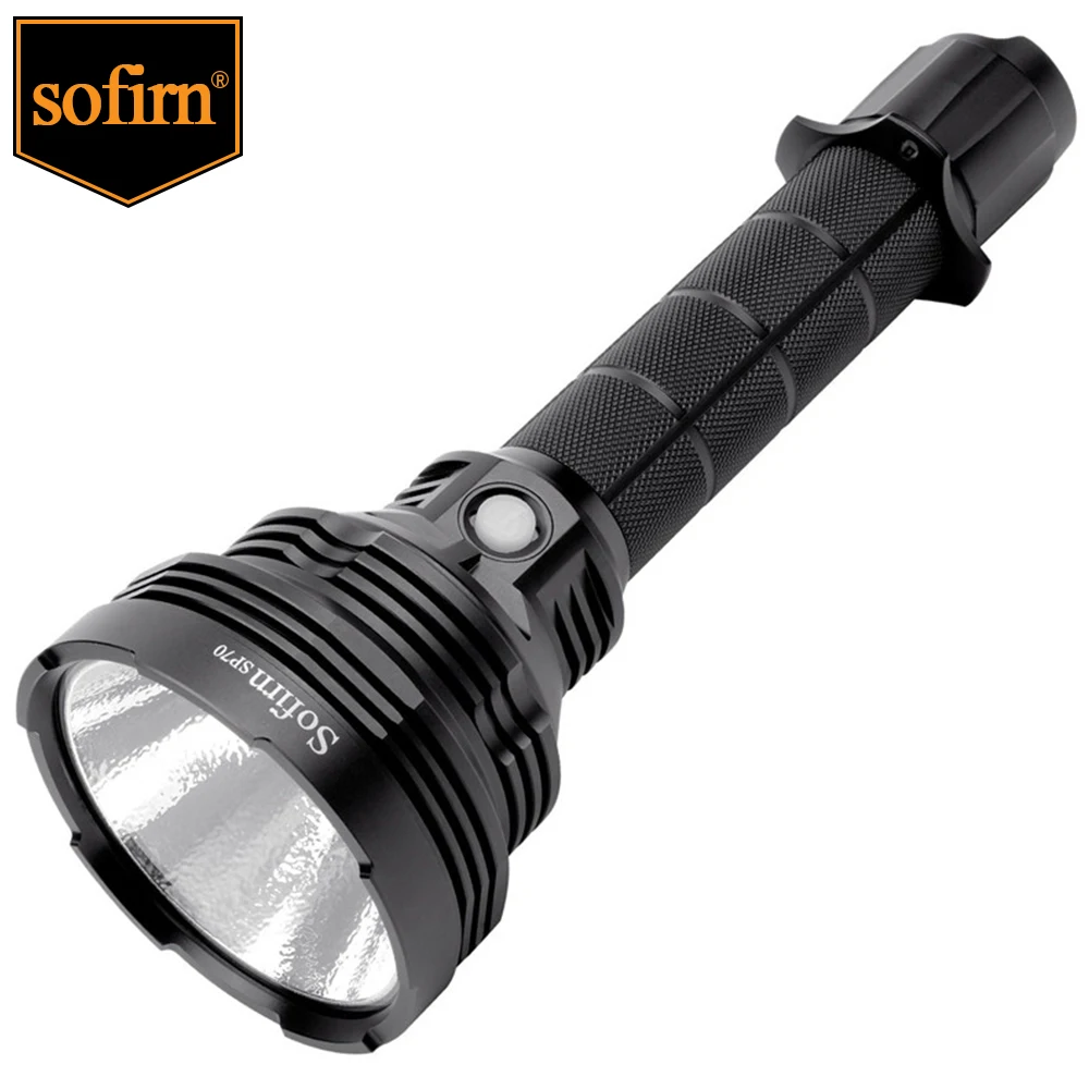 Sofirn SP70 LED Powerful Flashlight 26650 Lantern 18650 Tactical Flashlight LED XHP-70.2 5500lm IP68 ATR Beacon 8 Levels