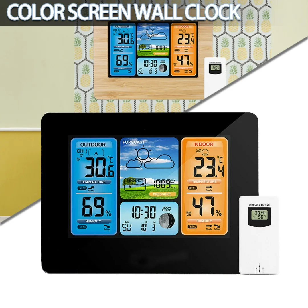 Wireless Weather Station Wireless Indoor Outdoor Thermometer