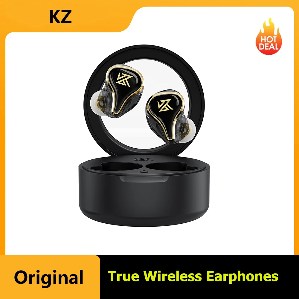 

KZ SK10 Pro TWS Earphones Bluetooth-compatible 5.2 Wireless Hybrid HiFi Game Earbuds Noise Cancelling Sport Monitor Headset