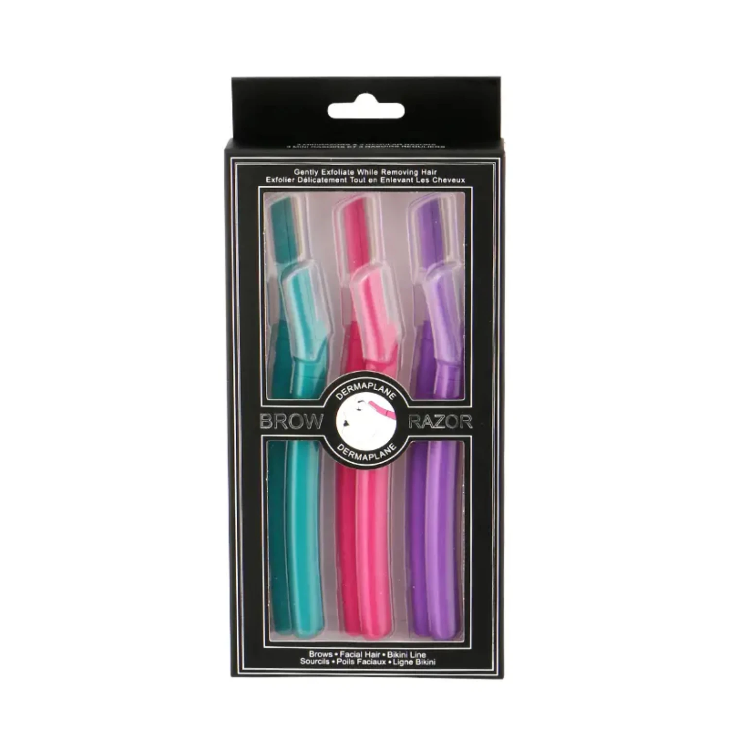 Женский набор изысканных бритв для бровей и лица 6 шт. нежная удобная бритва