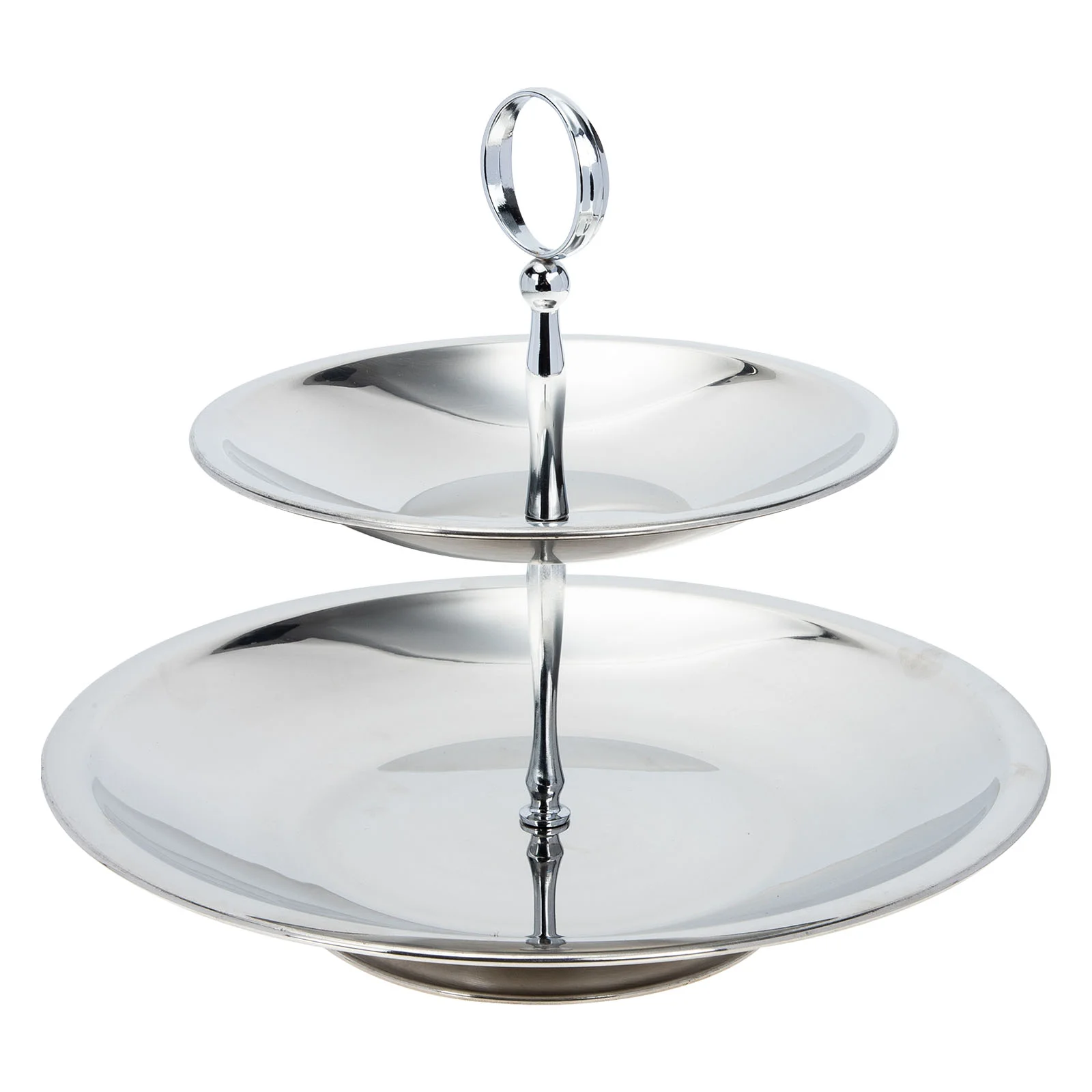 

Tiered Snack Stand Multi-layer Dry Fruit Holder Detachable Snack Plate Desert Table Display Set