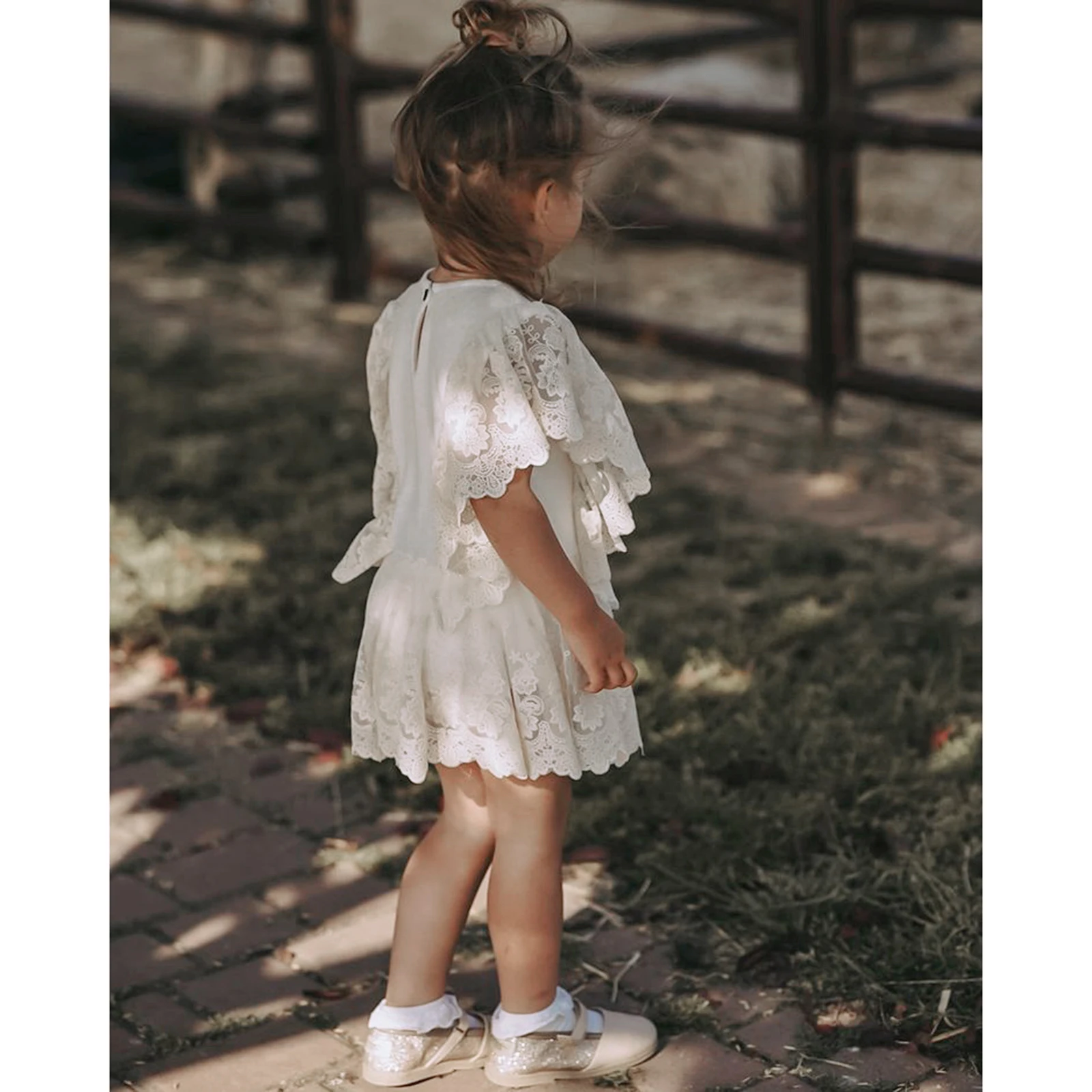 Женское боди с юбкой-пачкой и круглым вырезом на возраст 0-18 месяцев