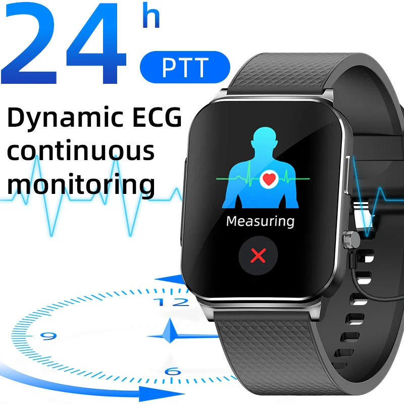 

2023 watch For xiaomi Samsung Huawei Non-invasive Blood Glucose ECG Men's watches Blood Pressure Health Monitoring smartwatch