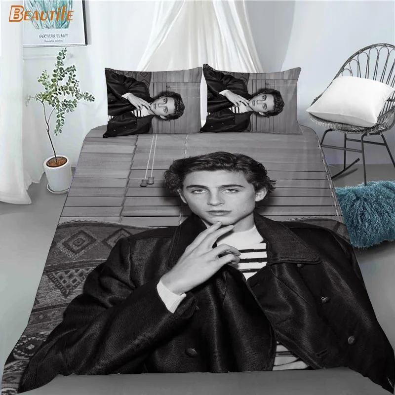 Детский комплект постельного белья из полиэстера с пододеяльником и 2