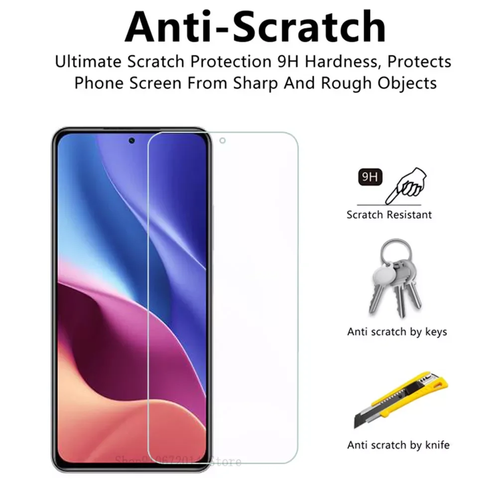 4PCS Tempered Glass For Xiaomi 11i 11 Lite 5G NE Screen Protector For Xiao Mi 9T 9 SE 10T Pro A3 10 Lite 11T Pro Protective Glas
