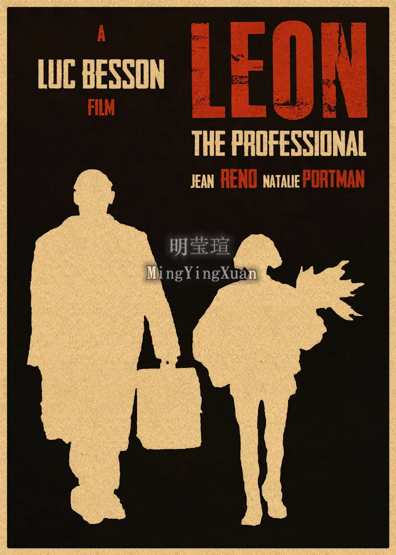 

Классический фильм Leon ВИНТАЖНЫЙ ПЛАКАТ домашний декор настенная живопись ретро крафт-бумага настенные наклейки 4K HD