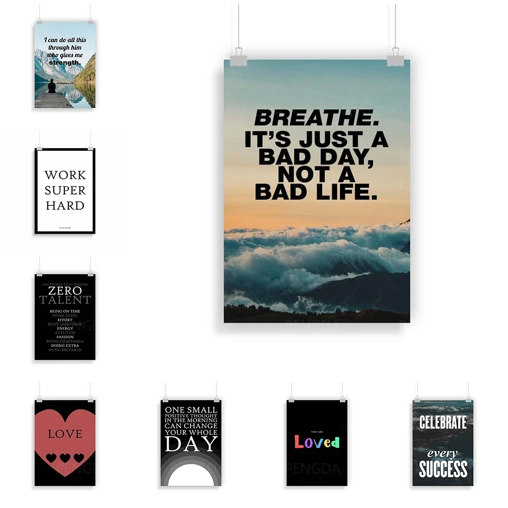 

Modular Canvas Painting Home Love Red Letter View Sea Sky Decor Pictures Modern Printed Poster For Living Room Wall Art No Frame