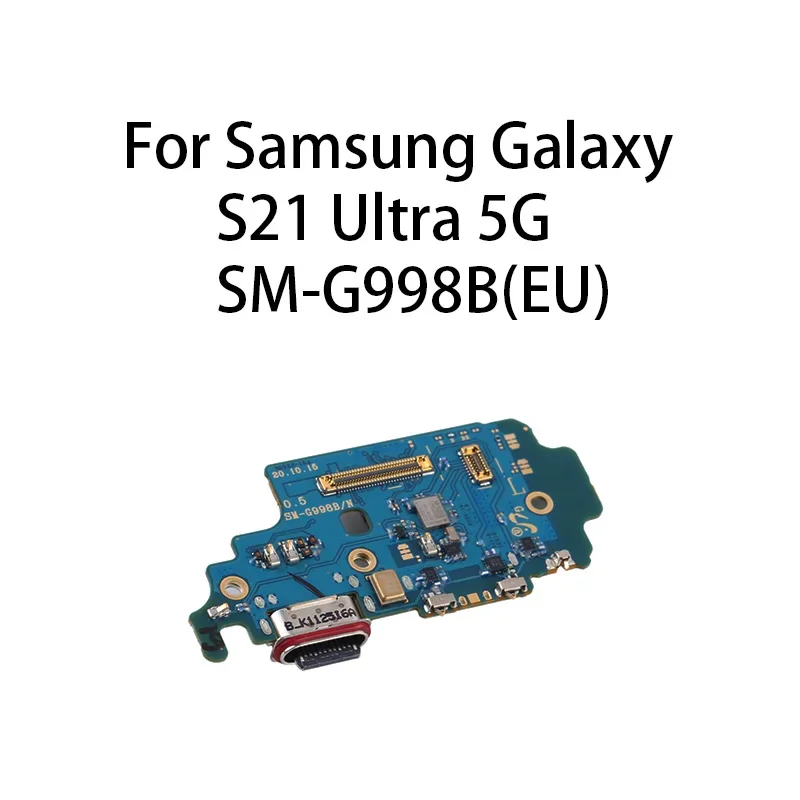USB-порт для зарядки разъем док-станции плата гибкий кабель Samsung Galaxy S21 Ultra 5G SM-G998B