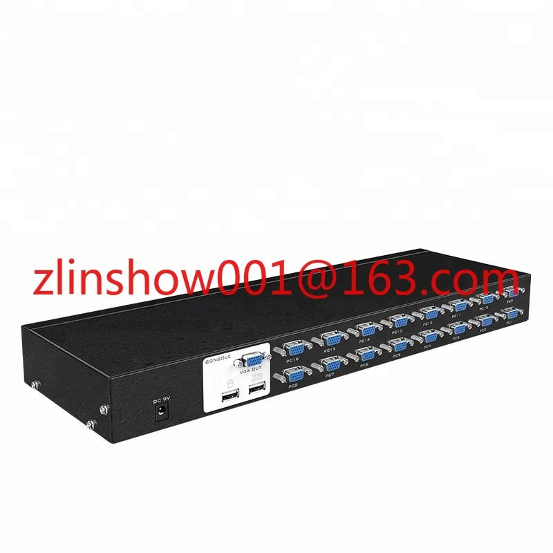 350 МГц 8-портовый автоматический Vga-переключатель Usb2.0 Kvm