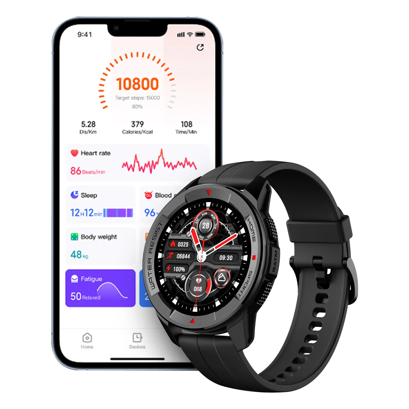 

X1 Smart Watch Creative Fitness Smartwatch Creative Sports Watch With Multiple Modes 24h Heart Rate Sleep Monitoring