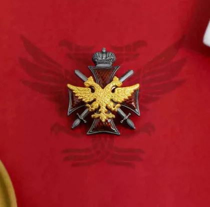 

Брошь Русский двуглавый орел