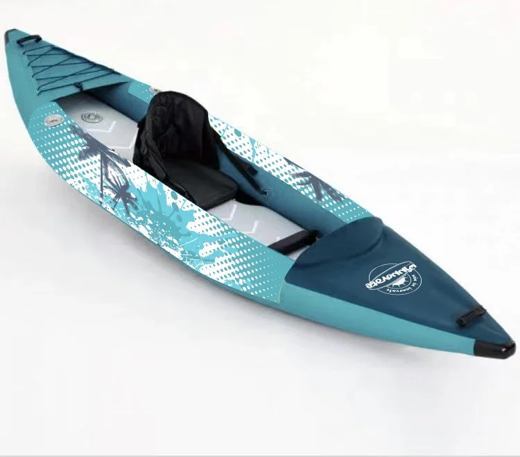 Новый легкий складной надувной каяк из ПВХ для дрифта на открытом воздухе