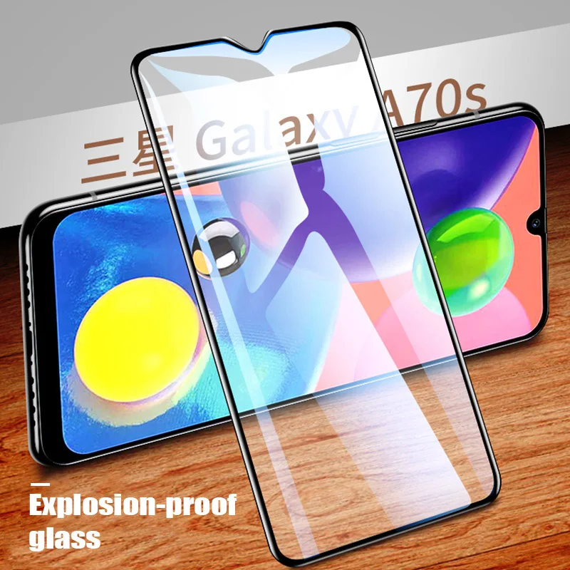 

2PCS Tempered Glass For Samsung M11 M21 M31 Full Cover Anti-scratch Screen Protector 2.5D 9H Glass for Galaxy A50S A70S M10 M20