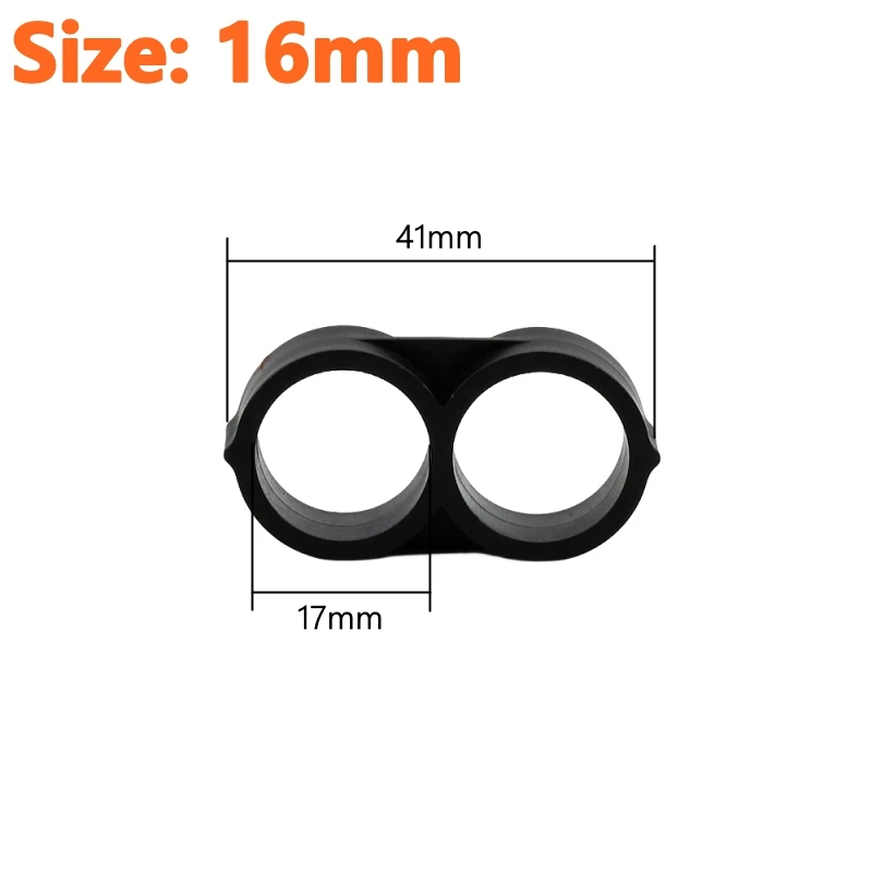 

SHSMFC Черный пластиковый H-образный зажим для труб 16-32 мм