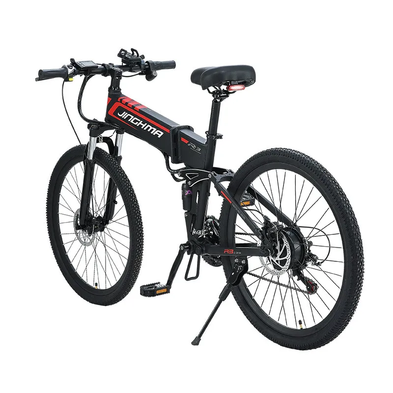 Electric Mountain E Bike Bicycle 2 Wheels Bicycles 800W 48V Folding Powerful For Adults | Спорт и развлечения