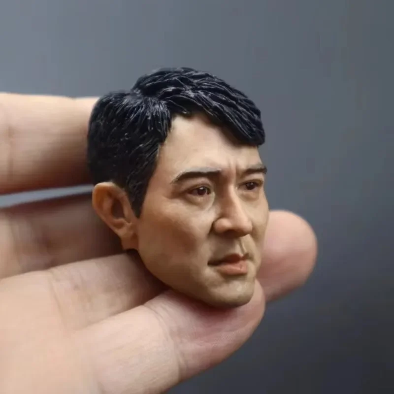 Скульптура головы Jet Li в масштабе 1/6 азиатская боевая звезда резьба по мужской