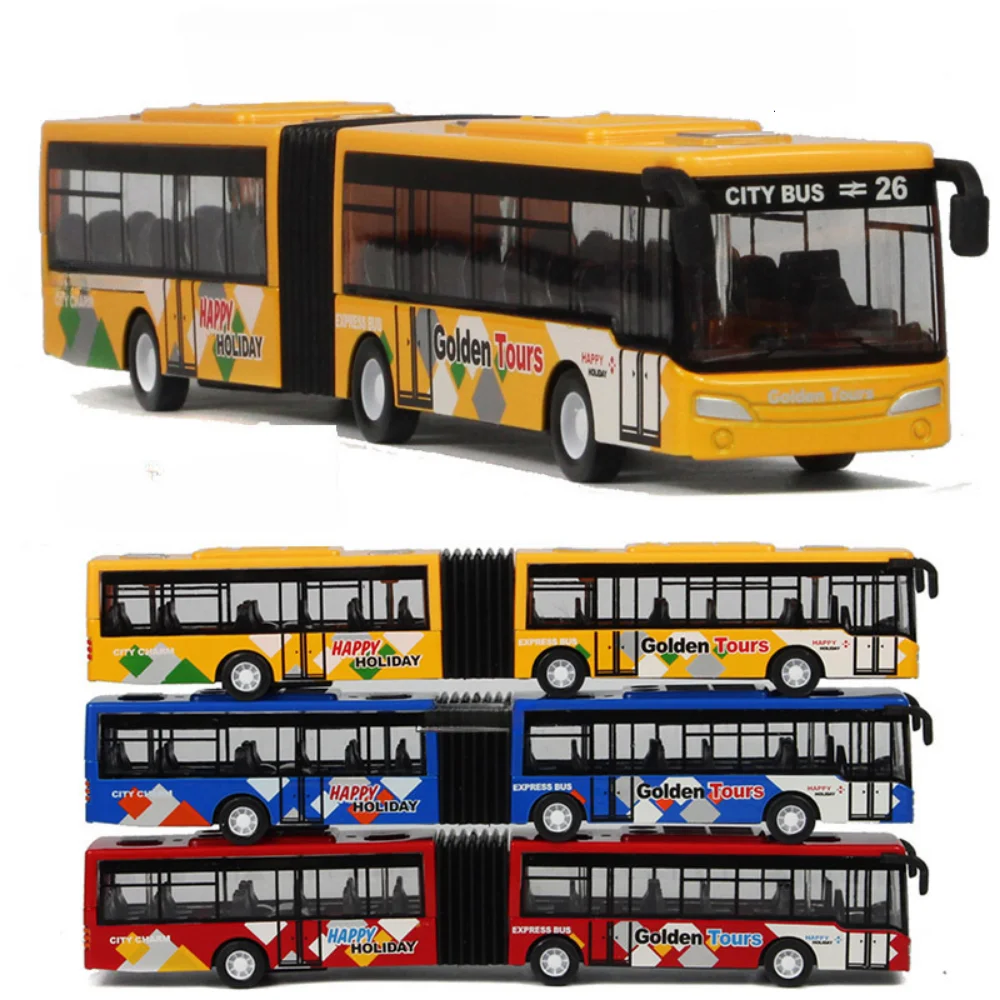 

Kids Diecast Alloy Bus Toy Car Inertia Vehicle Model Toys Pull Back Car Boy Toys Educational Toys for Children Gift Boy Toys