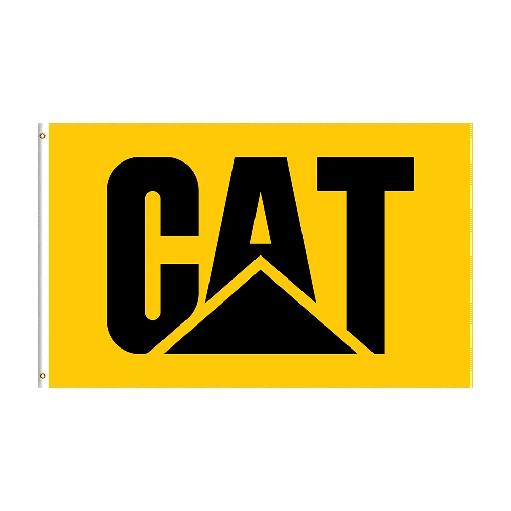 

3x5Ft CATs Flag Machine Tool Printed Banner For Decor