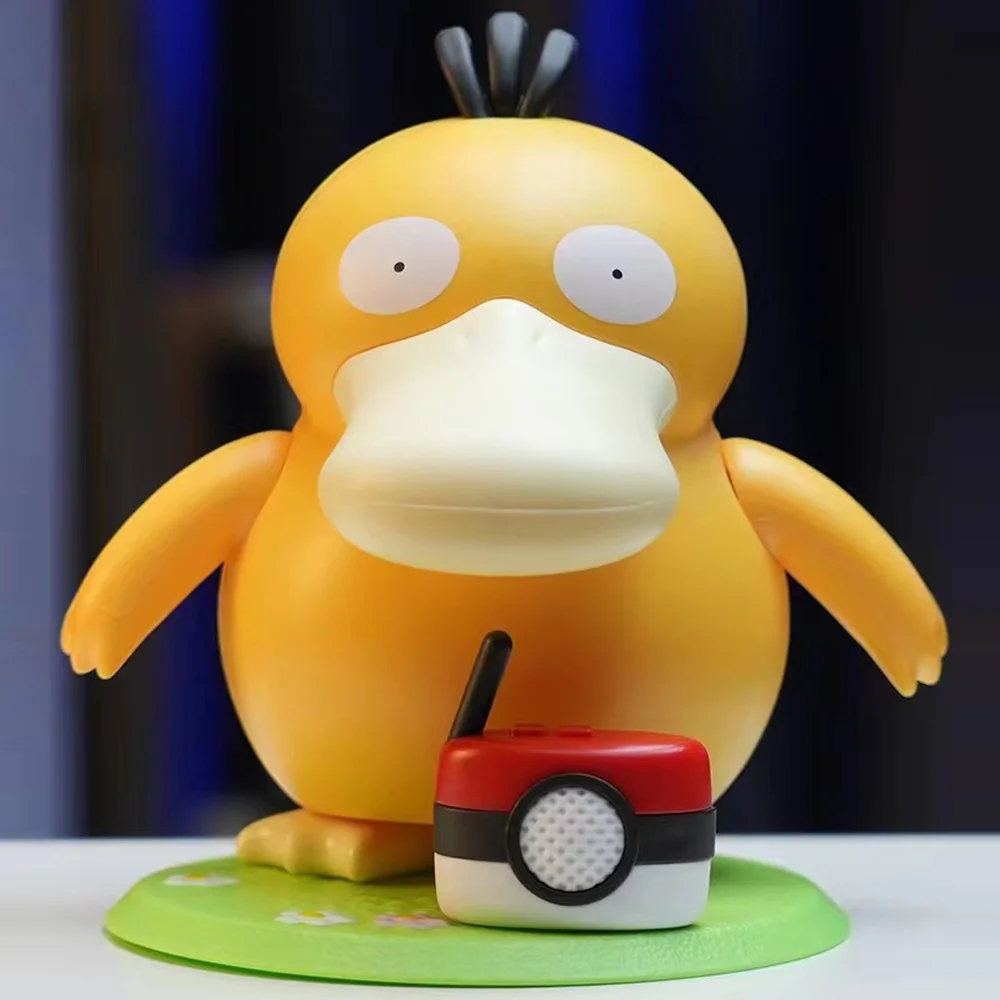 

Pokemon Psyduck Dancing Toy Music Box Pikachu Duck Anime Cartoon Character Kettle Children Model Kawaii Children Birthday Gift
