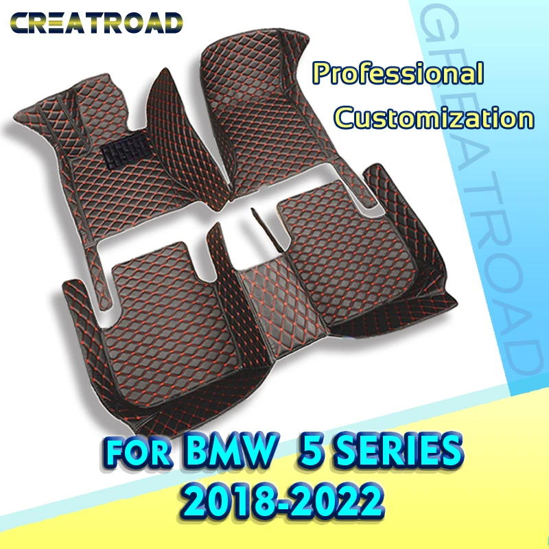 Автомобильные коврики для BMW 5 серии G30 525i 530i 540i 2018 19 20 21 22 автомобильные накладки