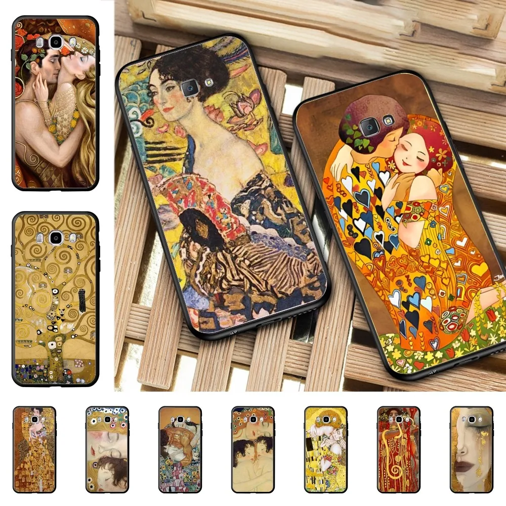 

Gustav Klimt Phone Case For Samsung J 7 plus 7core J7 neo J6 plus prime J6 J4 J5 Mobile Cover