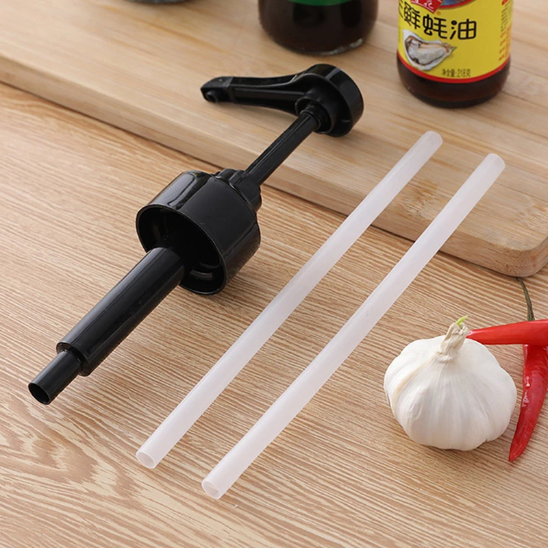 

Насадка для бутылки сиропа, распылитель масла, бытовые насосы, кухонные Портативные Инструменты с нажимом, бутылки стопор диспенсер, горяча...