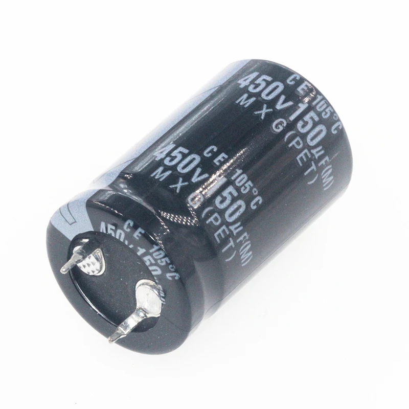 

2PCS 150uF 450V 150MFD 450WV Aluminum Electrolytic Capacitor 25*30mm Radial 150mf450v 150uf450v 450v150mf 450v150uf