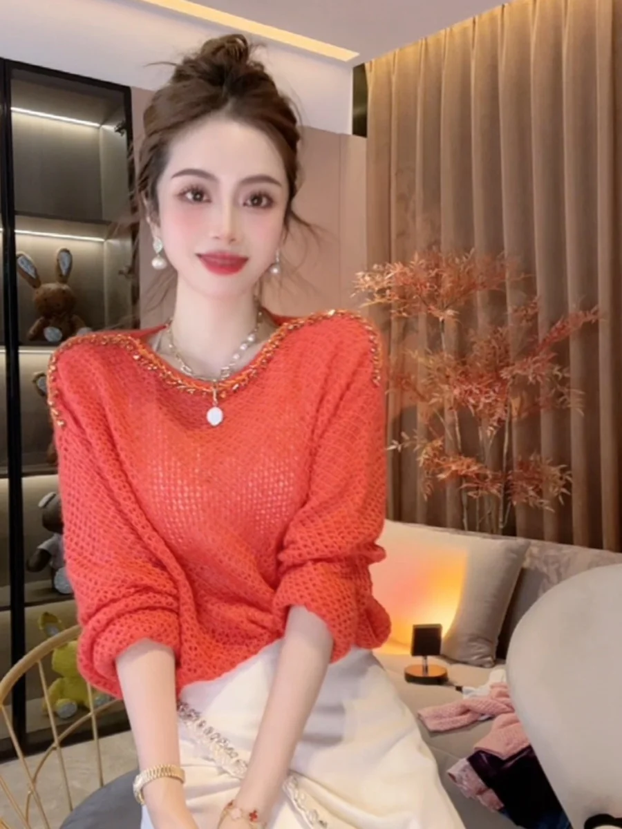 Европейские товары тяжелая промышленность горячее сверление вязаный женский