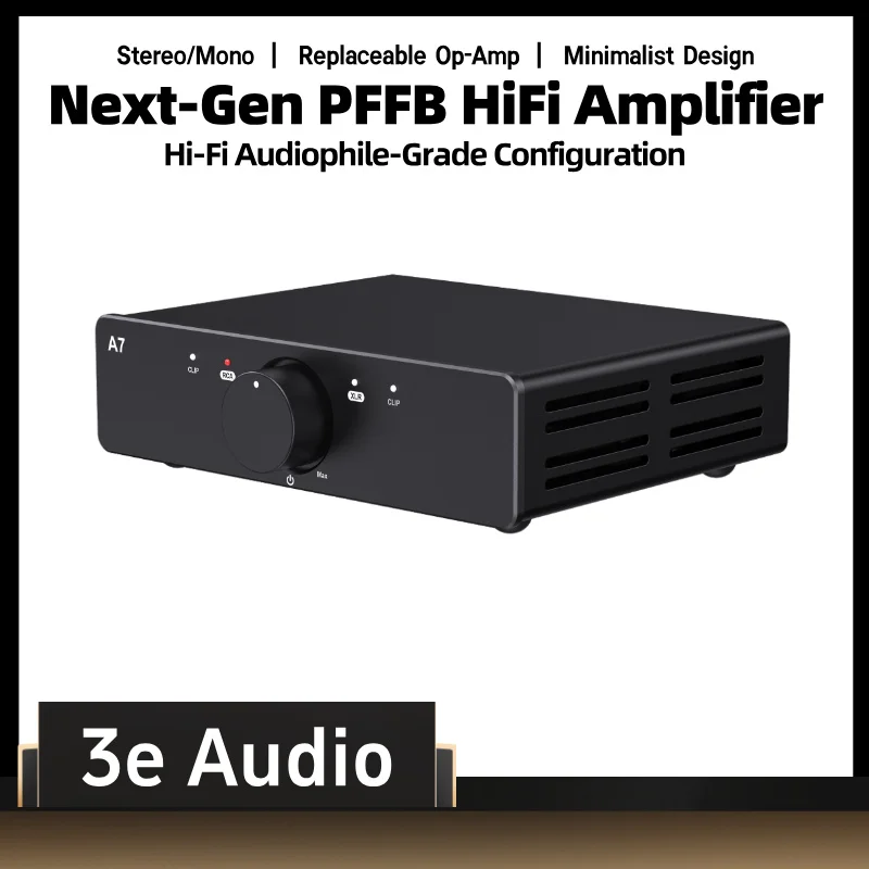 Фото Аудиоусилитель 3E Audio Next-gen A5 A7 HiFi стерео/моно с улучшенными PFFB TPA3255 TPA3251, профессиональный аудиоусилитель №1