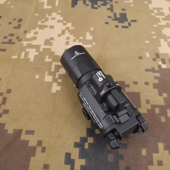 Тактический страйкбол Surefire X400 ультра-вспышка зеленый/красный лазерный прицел