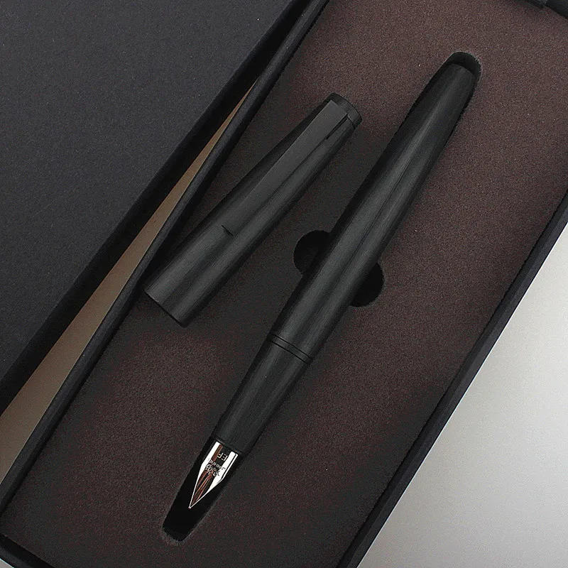 Ручка-перьевка Jinhao 80 Black Forest с очень тонким наконечником, классическим дизайном, конвертером и металлическим канцелярским набором