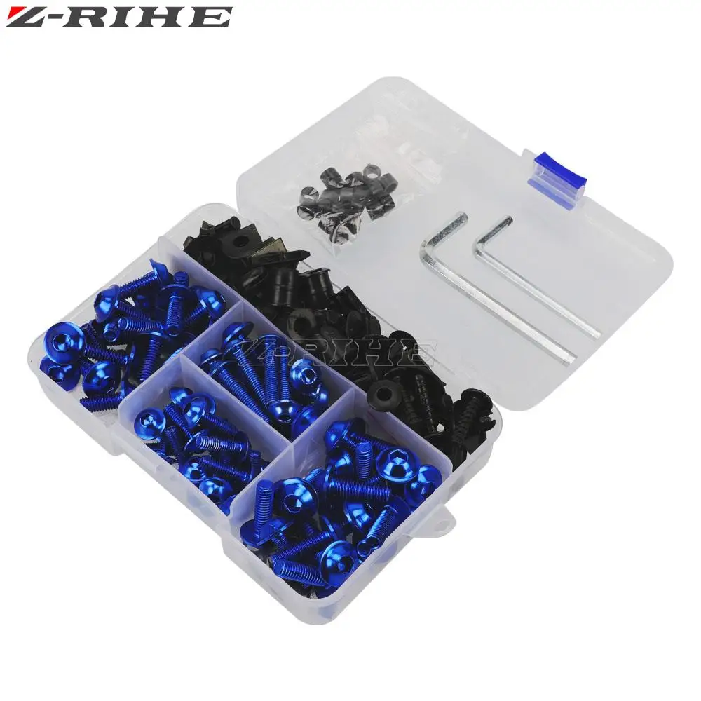 Универсальные мотоциклетные винты в комплекте обтекатель болт гайка корпус