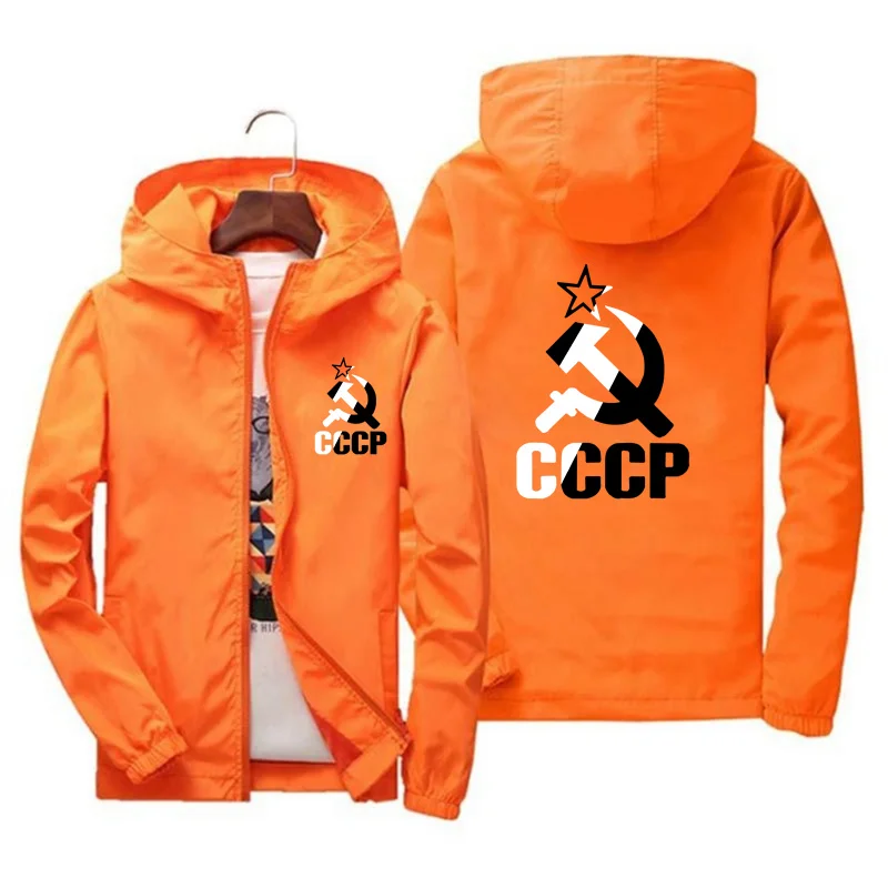 

2022 Men's Jacket Fashion Spring Autum Casual Streetwear Hoodie Jacket Men Waterproof Clothes Mens Windbreaker Coat Male Outwear
