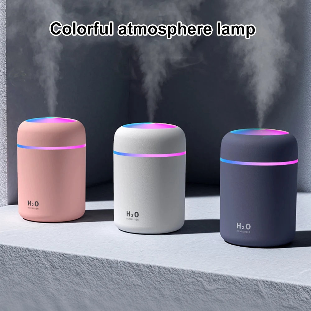 

Увлажнитель воздуха портативный ультразвуковой с USB и светильник кой