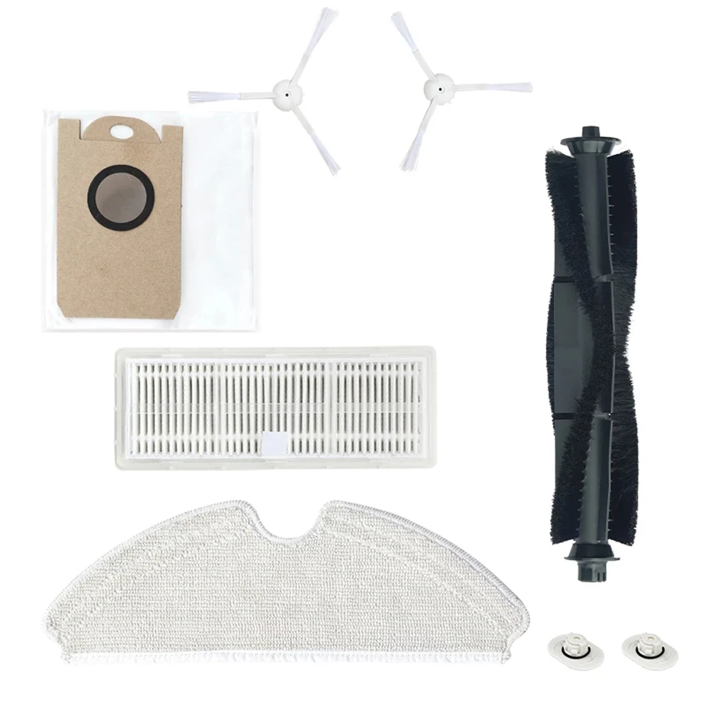 

for Lenovo T1 Pro Robot Vacuum Cleaner Parts Accessories Filter Brush Mop Cloth Dust Bag