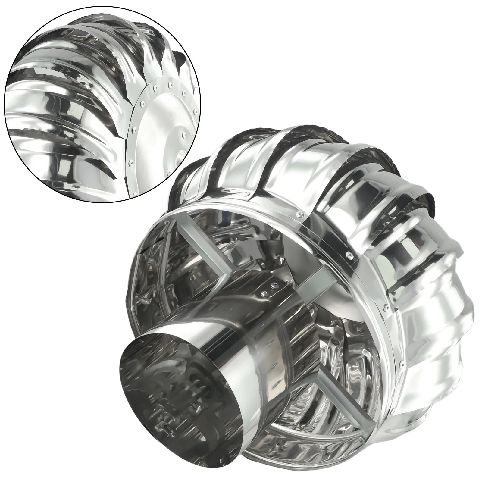 Вращающаяся крышка капота дымохода улучшает экстракцию воздуха защищает от и