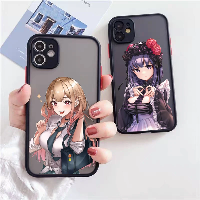 Чехол для телефона с аниме Мой наряд дорогой Китагава Марин iPhone 11 13 12 Pro MAX XR XS 7X14