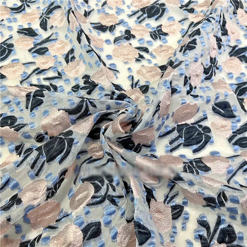 Элегантное платье из органзы с объемными цветами в европейском и американском