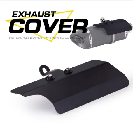 

Универсальный защитный выхлопной глушитель для трубы, защитный чехол для предотвращения ожогов для Z900 Ninja MT07 питбайка, винтажный
