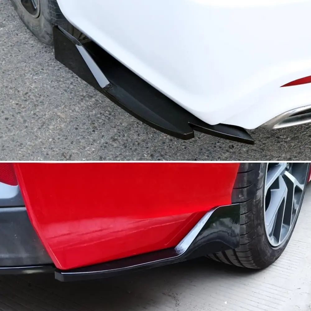 Задний бампер диффузор сплиттер защита Canard передний спойлер комплект кузова для