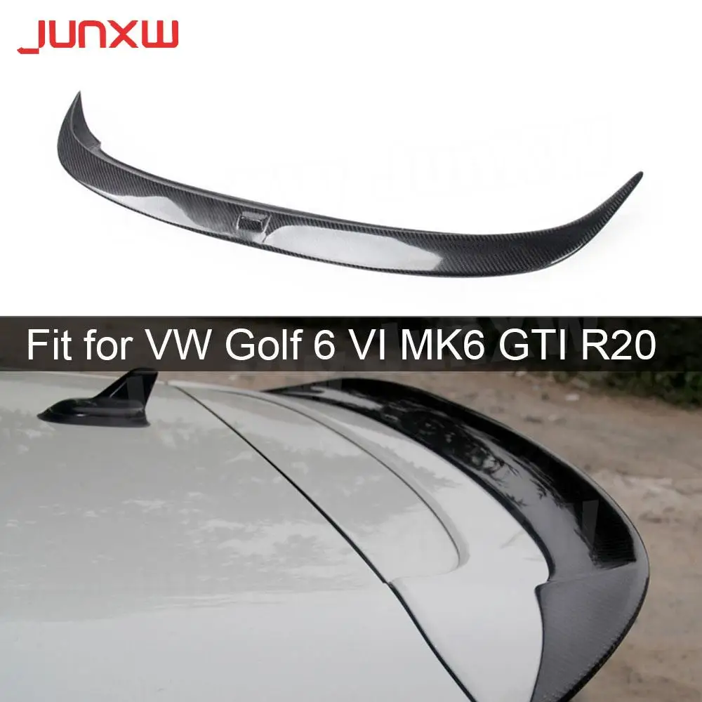 

Задний спойлер из углеродного волокна/ФАП для Volkswagen VW Golf 6 VI MK6 GTI R20, модель 2010-2013 R, не стандартный