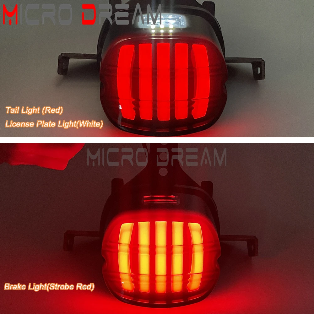 Задний тормоз для мотоцикла лампа заднего хода с низким профилем указателем