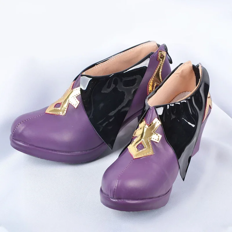 Аниме обувь для косплея Game genshin impact кожаные сапоги yae miko yun jin vinti klee hutao yanan nilou kamisato