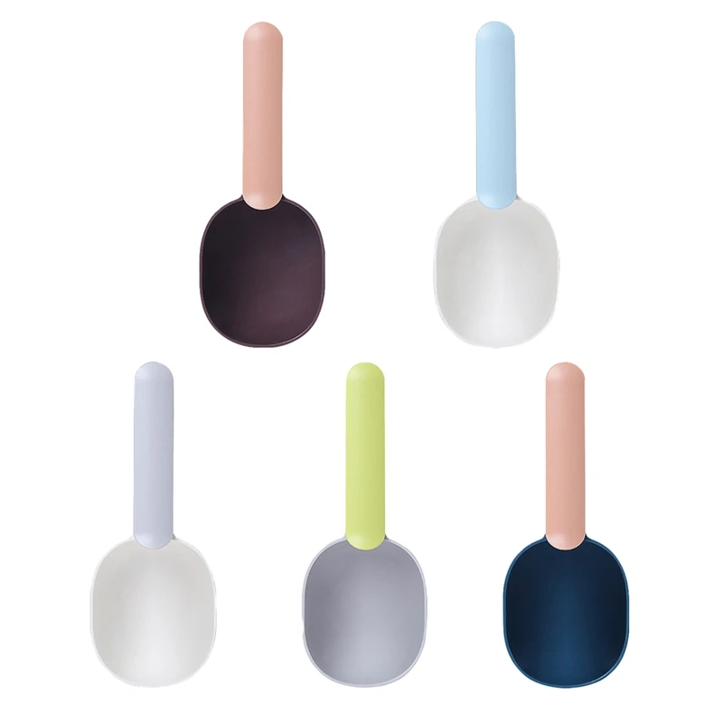 

Pet Food Spoon New Creative Multi-Function Cats/Puppies/Small Dogs Scoop with Sealing Clip Cat Food Dog Food Water Bowl Fountain