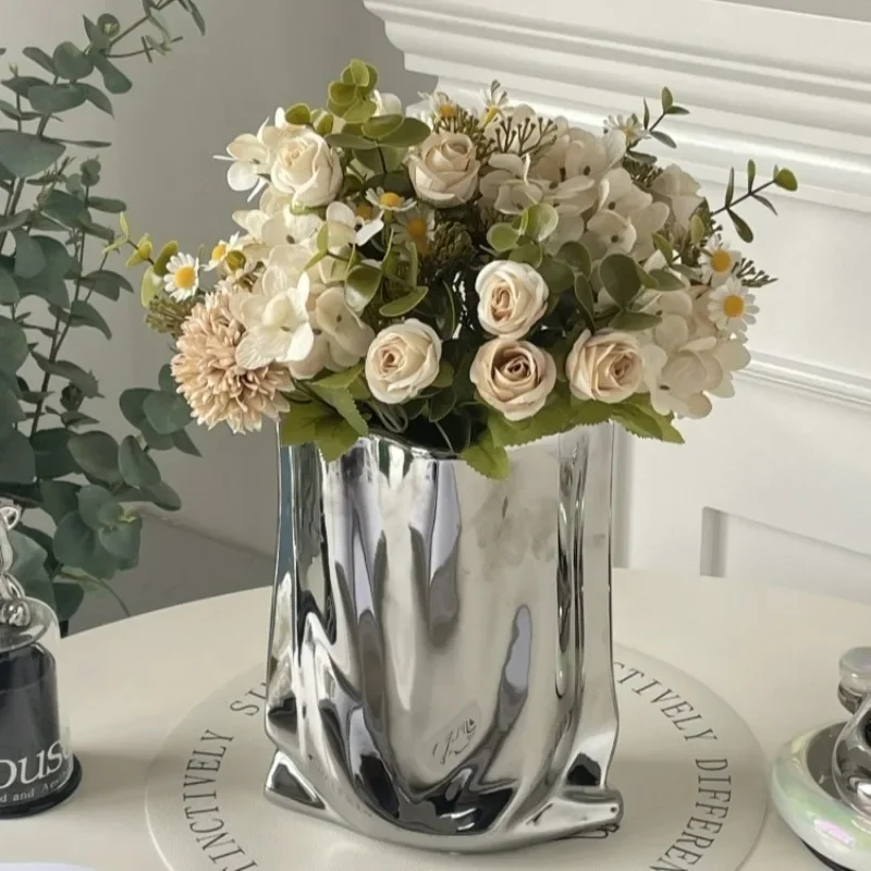 7-ступенчатый осенний букет романтики и розы