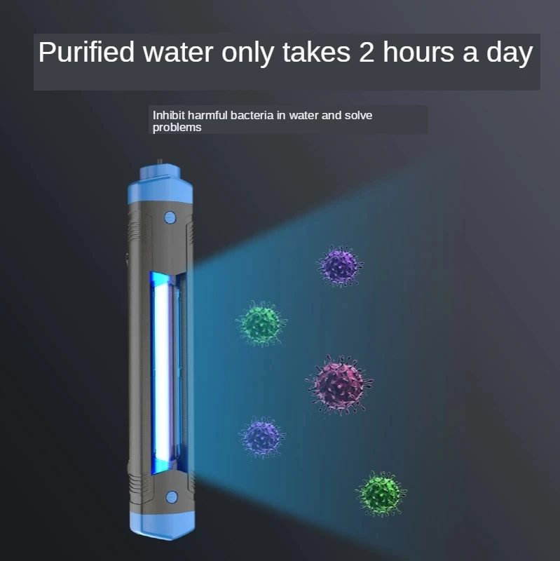 

Sunsun Fish Tank Germicidal Lamp UV Disinfection Lamp Diving Sterilization Lamp Fish Tank UV Disinfection Lamp Aquarium