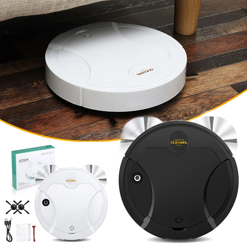 

5 In 1 Wireless Sweeping Robot Vacuum Cleaner Multifunction Floor Sweeping Mopping Machine Vacuuming Humidifier Cleaning Tool