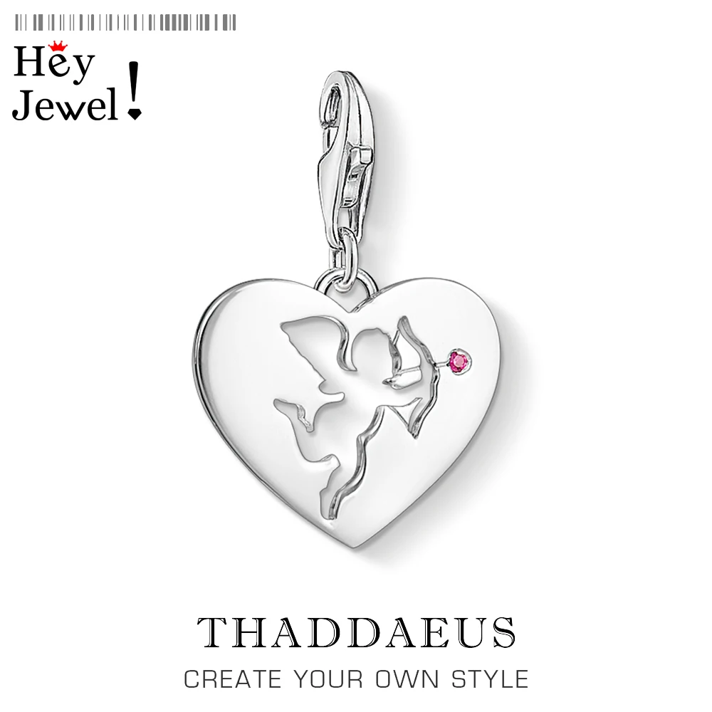 

Женское ожерелье из серебра 925 пробы, с подвеской в виде сердца