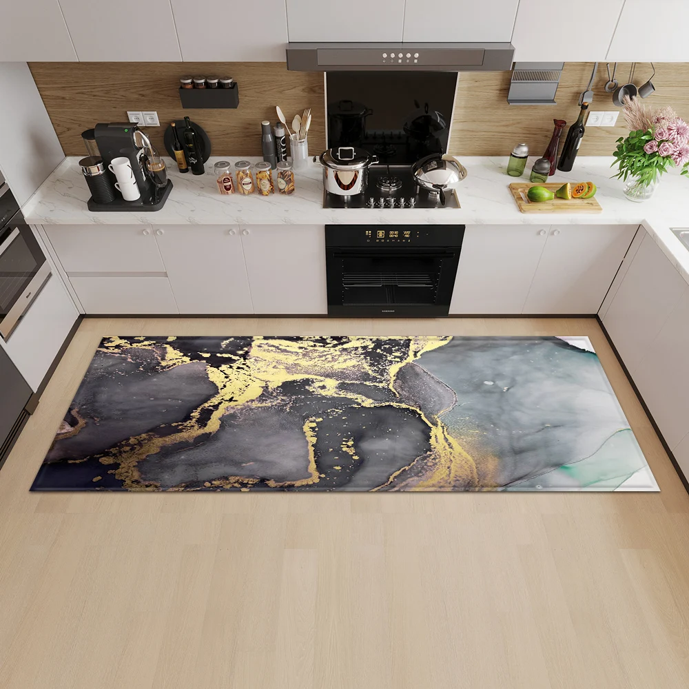 

14597 Doormat Memory Foam Embossed Bath Mat Absorbent Bathroom Rug Non-slip Bathtub Side Carpet Shower Room Area Rug tape