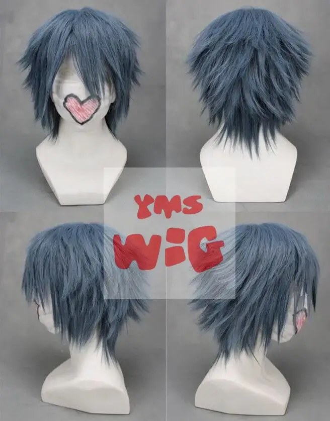 Парик YMS для косплея Final Fantasy Versus 13 короткий парик Noctis Lucis Caelum + кепка парика